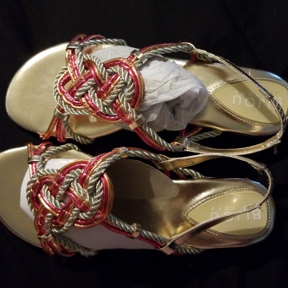 Brand new sandals